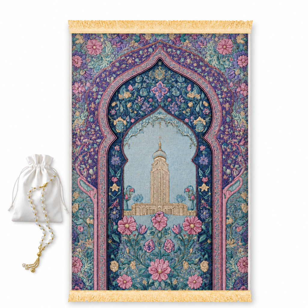 Set of Muslim Prayer Rug