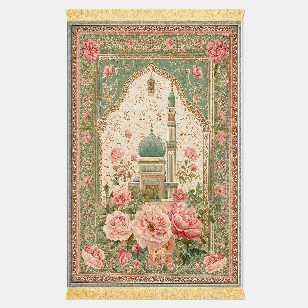 Luxury Velvet Prayer Mat Sete