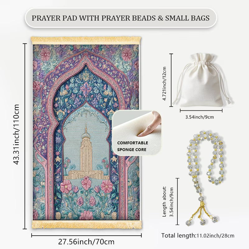 Set of Muslim Prayer Rug